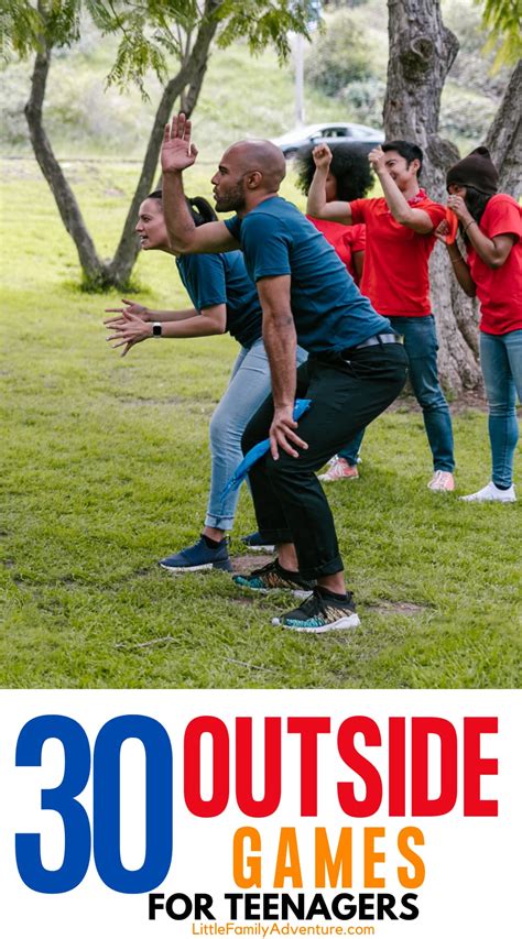 outdoor games for teens.
